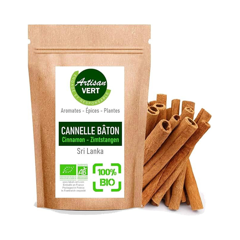 Lots de 3 bâtons de cannelle